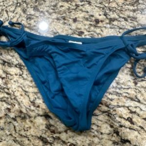 L*space, blue XS bikini bottom